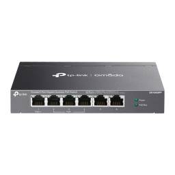 Switch TP-LINK DS106GPP | 6 Puertos Gigabit (4 puertos PoE ataf)