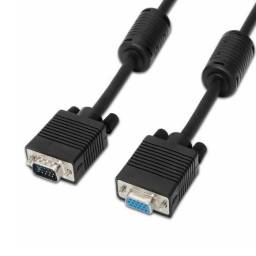 Cable de Extensin VGA Dracma | Macho/Hembra, Blindado, Con Filtro, 15 m