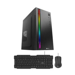 Combo Gabinete Gamer SHOT-FA-5018 + Fuente, Teclado y Mouse | Shot Gaming