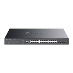 Switch Omada L2+ TP-LINK SG3428XPP-M2 | 24 puertos a 2.5G, 4 SFP+ a 10G, 16 PoE+ y 8 PoE++