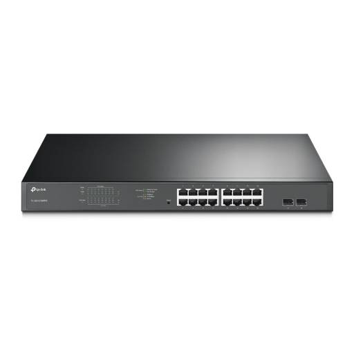 Switch TP-LINK TL-SG1218MPE | 16 Puertos Gigabit PoE af/at, 2 Puertos Gigabit SFP 