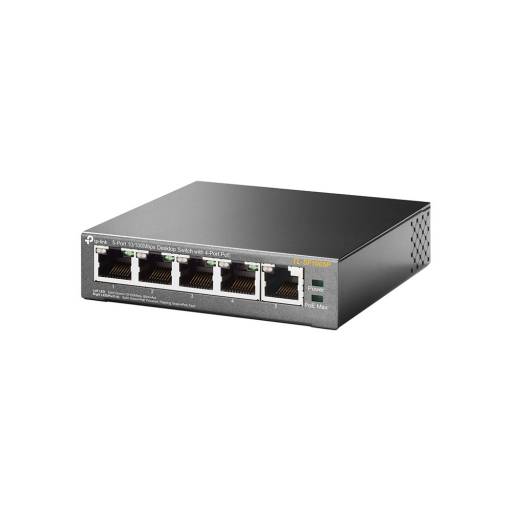 Switch TP-LINK TL-SF1005P | 5 Puertos RJ45 10/100 (4 Puertos PoE af)