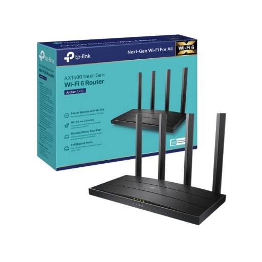 Router Inalmbrico TP-LINK Archer AX12 | AX1500, WiFi 6