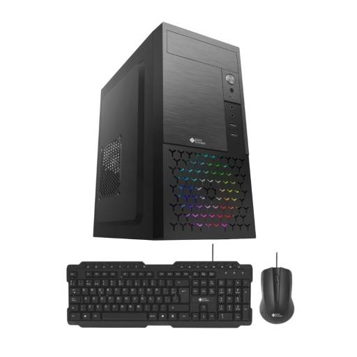 Combo Gabinete Micro ATX SHOT-FA-5015SF + Teclado y Mouse | Shot Gaming 