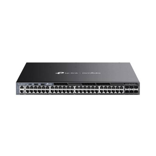 Switch Omada L3 Apilable TP-LINK TL-SG6654XHP | 48 puertos Gigabit PoE+, 6 puertos a 10G