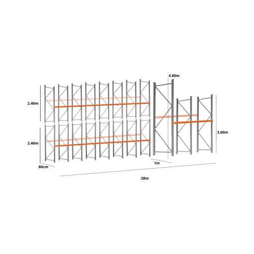 Conjunto de Estanteras - Racks Picking