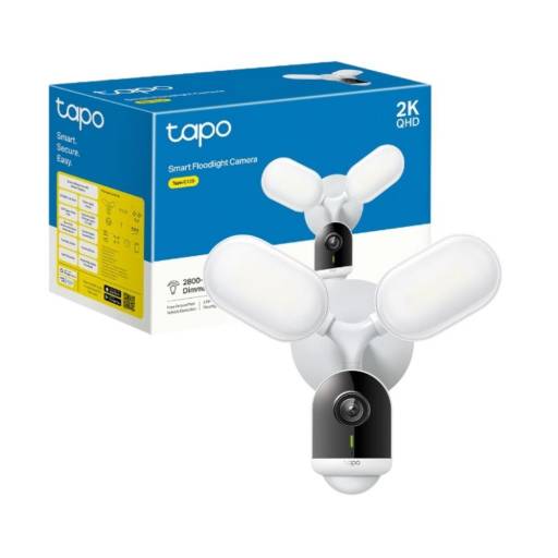 Cmara con reflector inteligente TP-LINK Tapo C720 | 2K QHD, Visin Nocturna