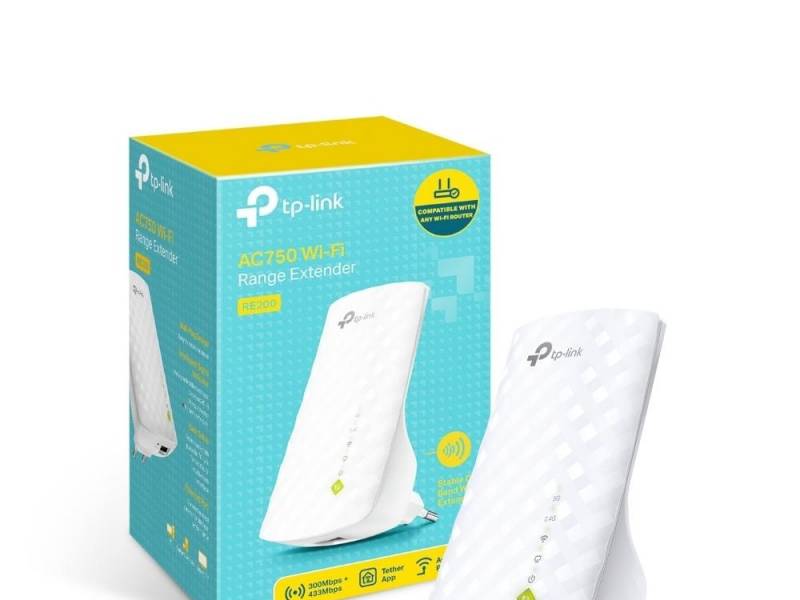 Extensor de Cobertura WiFi TP-LINK RE200 | AC750