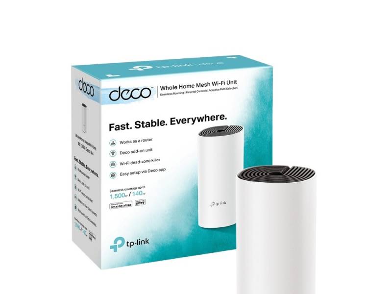 Access Point TP-LINK Deco M4 (Pack x1) | AC1200, WiFi 5, Mesh